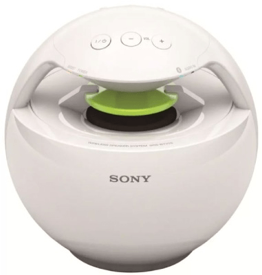 Sony SRS-BTV25 Portable Speaker Good - White - Bluetooth