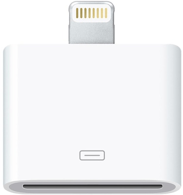 Apple Lightning To 30 Pin Adapter Brand New - White