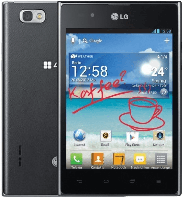 LG Optimus VU Very Good - Black - Unlocked - 32gb
