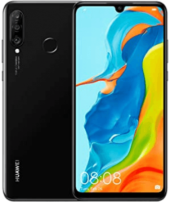 Huawei P30 Lite Single Sim - Pristine - Midnight Black - Unlocked - 128gb