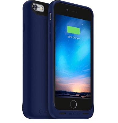 MOPHIE Juice Pack Case 1860mAh Brand New - Blue - Iphone 6/6s