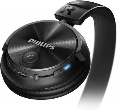 Philips Wireless Powerful Bass Headphones Brand New - Black