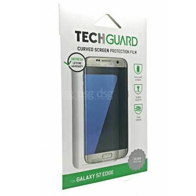 TechGuard Curved Screen Protection Film Brand New - Clear - Galaxy S6 Edge