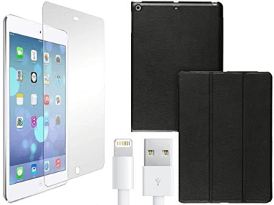 Caseit Essential Starter Pack includes Slip Case, Screen Protector & In-Car Charger Brand New - Black - Universal