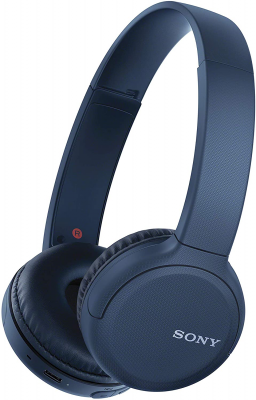 Sony WH-CH510 Wireless Bluetooth Headphones Pristine - Blue
