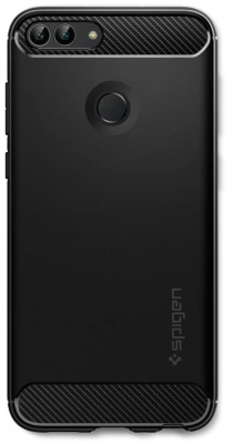 Spigen Rugged Armor Case Brand New - Black - P Smart