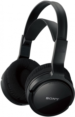 Sony MDR-RF811RK RF Wireless Stereo Headphones Pristine - Black