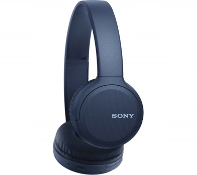Sony WH-CH510 Wireless Stereo Over-Ear Headphones Pristine - Blue
