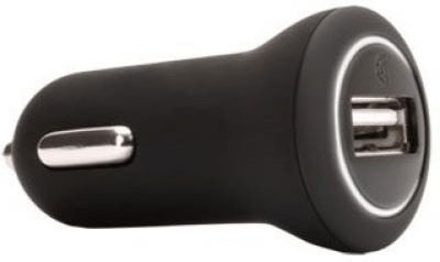 Griffin USB Ultra-Fast Single Port Car Charger 3 Amp - Brand New - Black