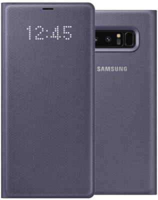 Samsung Official LED View Cover Case Brand New - Purple - Galaxy Note 8