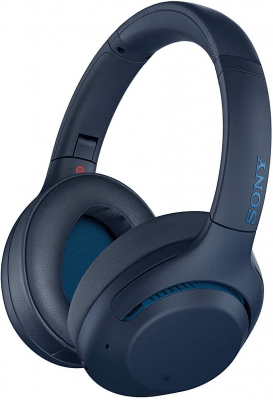Sony WH-XB900N Noise Cancelling Stereo Over-Ear Headphones Pristine - Blue