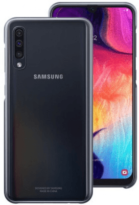 Samsung Official Gradation Cover Case Brand New - Black - Galaxy A50