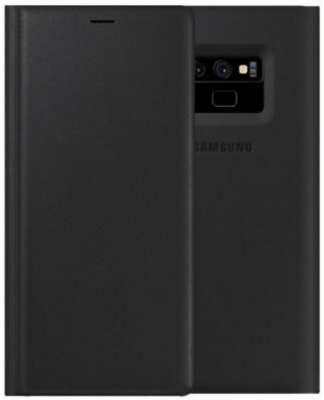 Samsung Official Leather Wallet Cover Case Brand New - Black - Galaxy Note 9