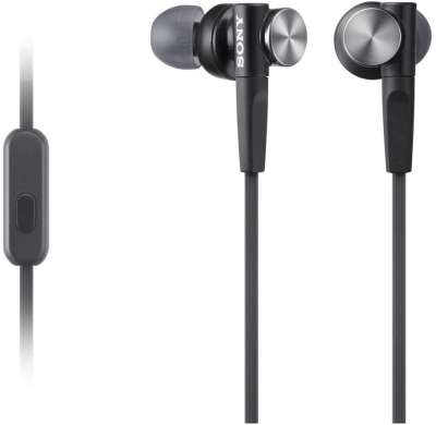 Sony MDR-XB50AP Wired Headphones Pristine - Black