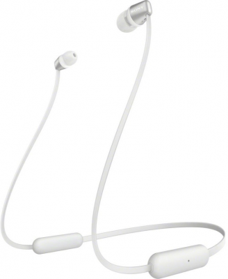 Sony WI-C310 Wireless Earphones Pristine - White/silver