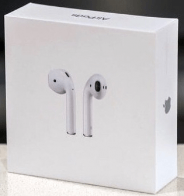 Apple Airpods 1st Generation Official Box - Great for Gifts Pristine - White
