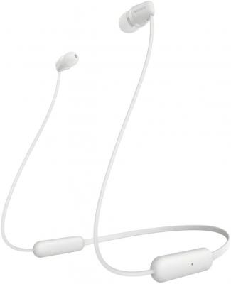 Sony WI-C200 Wireless Bluetooth Earphones Pristine - White