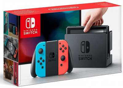 Nintendo Switch Pristine - Neon Red And Blue - 32gb