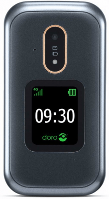 Doro 7080 Dual Sim - Pristine - Graphite/white - Unlocked - 4gb