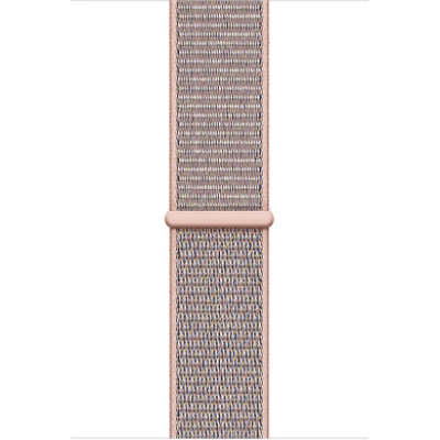 Apple Official Woven Nylon Sport Loop 40mm - Pristine - Pink Sand
