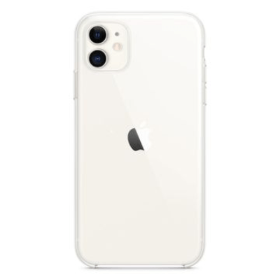 Apple Official Clear Case Brand New - Black - Iphone 11