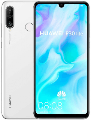 Huawei P30 Lite Single Sim - Pristine - Pearl White - Unlocked - 128gb