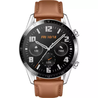 Huawei Watch GT 2 46mm - Brand New - Pebble Brown