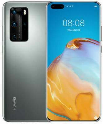Huawei P40 Pro Dual Sim - Pristine - Silver Frost - Ee Network - 256gb