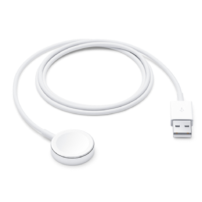 Apple Official Watch Magnetic Charging Cable  USB 1m - Pristine - White