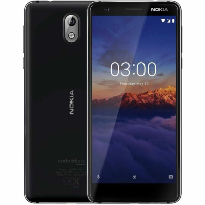 Nokia 3.1 Dual Sim - Very Good - Black / Chrome - Unlocked - 16gb