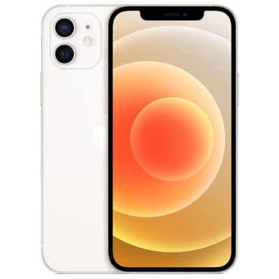 Apple iPhone 12 Single Sim - Good - White - Unlocked - 64gb