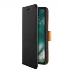 XQISIT Slim Wallet Selection Case black leather