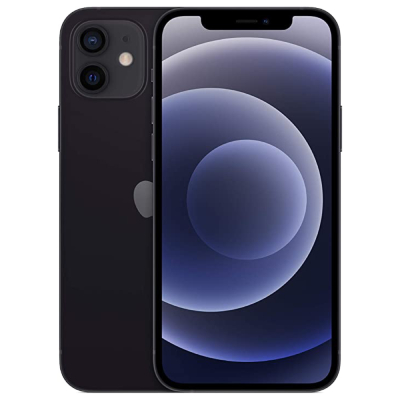 Apple iPhone 12 Single Sim - Like New - Black - Unlocked - 64gb