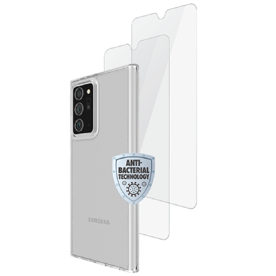 Skech Mega Value Bundle includes Phone Case & 2 Screen Protectors Brand New - Clear - Galaxy Note 20 Ultra