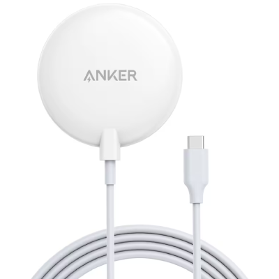 Anker PowerWave Select Magnetic Pad Wireless Charger Brand New - White