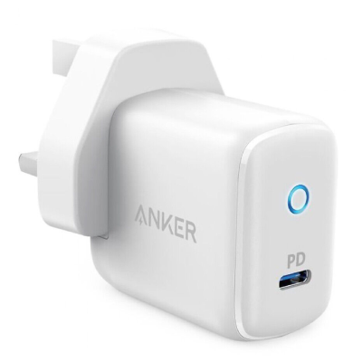 Anker PowerPort 18W USB-C Plug - Offers Fast and Efficient Charging Brand New - White