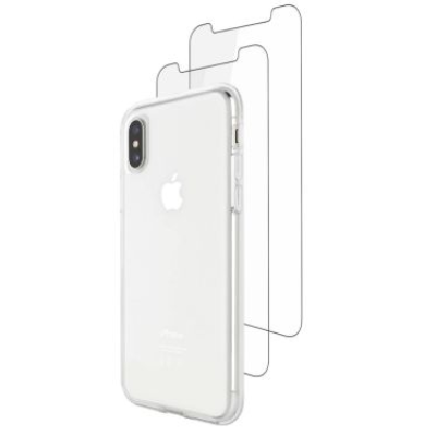 Skech Mega Value Bundle includes Phone Case & 2 Screen Protectors Brand New - Clear - Iphone Xs Max