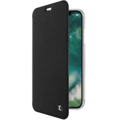 XQISIT Flap Cover Adour Case Brand New - Black - Iphone Xr