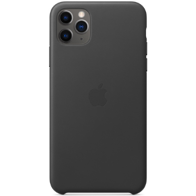 Apple Official Leather Case Brand New - Black - Iphone 11 Pro Max