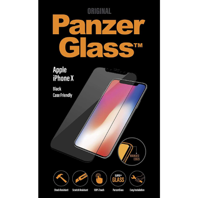 Panzerglass Tempered Glass Screen Protector Brand New - Black - Iphone X/xs