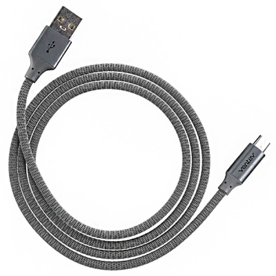 Ventev Micro-USB To USB Charging Cable 1.2m - Brand New - Grey