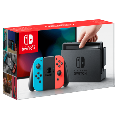 Nintendo Switch V2 Very Good - Neon Red And Blue - 32gb