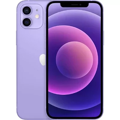 Apple iPhone 12 Single Sim - Good - Purple - Unlocked - 128gb