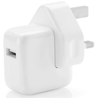 Apple Genuine 12w USB Charging Plug Pristine - White