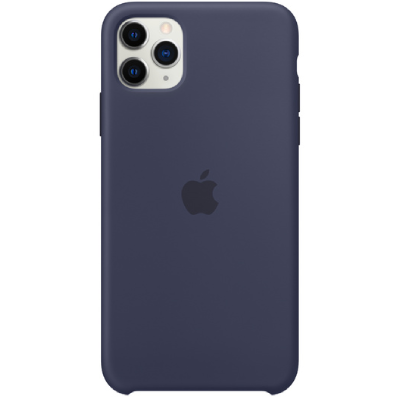 Apple Official Silicone Case Brand New - Midnight Blue - Iphone 11 Pro Max