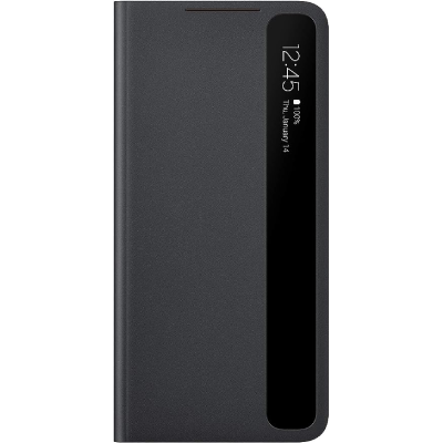 Samsung Official Smart Clear View Case Brand New - Black - Galaxy S21 Plus 5g