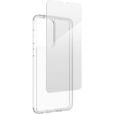 ZAGG Defence Protective Case and Glass Screen Protector Bundle Brand New - Clear - Galaxy A33