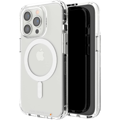 GEAR4 Crystal Palace D30 Case with MagSafe Brand New - Clear - Iphone 13 Pro