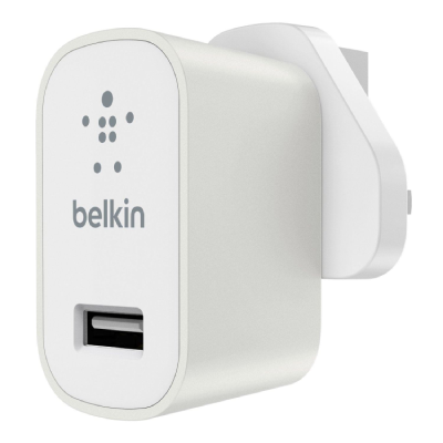 Belkin Mixit Universal Home 12W USB Charging Plug Brand New - White