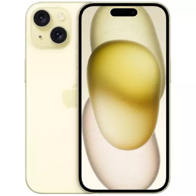 Apple iPhone 15 Single Sim - Like New - Yellow - Unlocked - 128gb